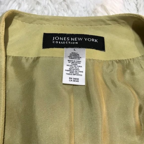 Jones New York Buttercream Genuine Suede Jacket - Picture 13 of 14
